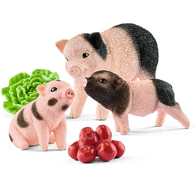 картинка Набор Schleich Мама свинья с поросятами (уценка) от магазина konik.ru