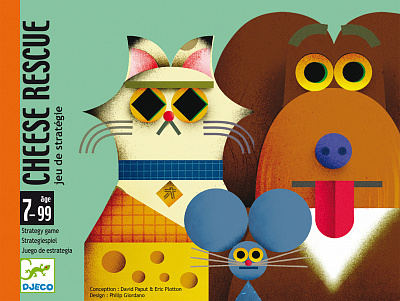 картинка Карточная игра Djeco «Найди сыр» от магазина konik.ru