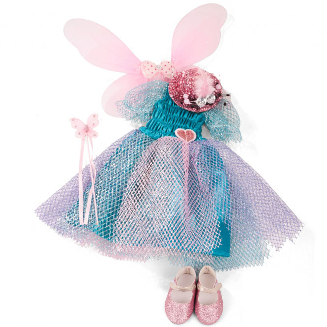 фото Набор одежды для куклы gotz "фея", платье, шляпа, туфли, 45-50 см (3402898)удалить по задаче