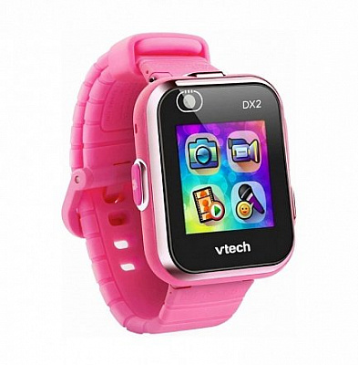 картинка Детские наручные часы VTech Kidizoom SmartWatch DX2, розовые от магазина konik.ru