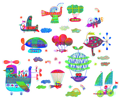 картинка Наклейки на окна Космос от магазина konik.ru