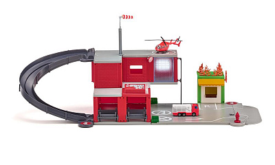 картинка Набор Siku World «Пожарная станция» от магазина konik.ru