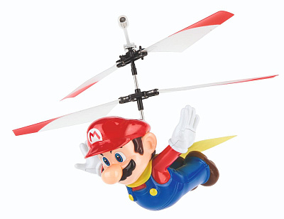 картинка Вертолёт на радиоуправлении Carrera Super Mario «Летающий Марио» от магазина konik.ru