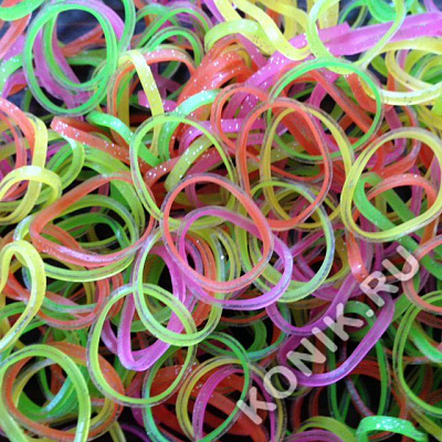 картинка Резиночки для плетения браслетов RAINBOW LOOM, коллекция «Леденцы», Тутти-Фрутти от магазина konik.ru