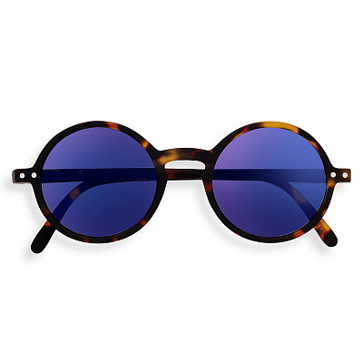 картинка Солнцезащитные очки IZIPIZI JUNIOR, оправа #G, черепаховые, зеркальные от магазина konik.ru