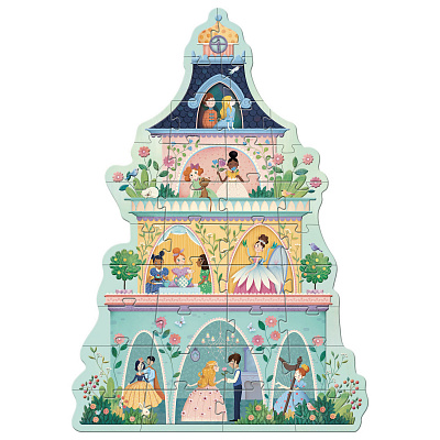 картинка Пазл Djeco «Замок принцессы», 36 эл. от магазина konik.ru