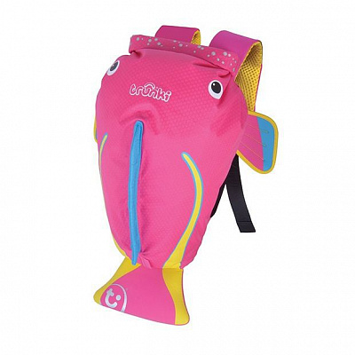 картинка Рюкзак Trunki «Коралловая рыбка» для бассейна и пляжа, розовый от магазина konik.ru