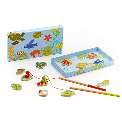 картинка Настольная магнитная игра серии MAGNETICS FISHING GAMES "Тропическая рыбалка" от магазина konik.ru