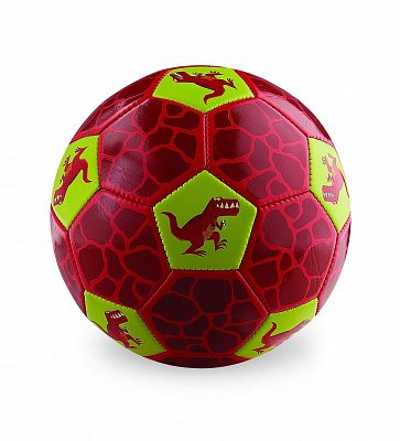 картинка Футбольный мяч Crocodile Creek «Динозавры», 18 см от магазина konik.ru