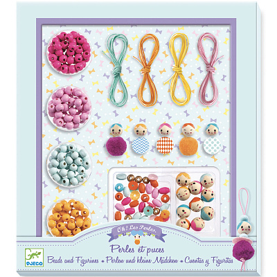 картинка Набор для творчества серии BEADS & JEWELLERY "Бусины и фигурки" от магазина konik.ru