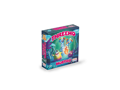 картинка Детская настольная карточная игра марки KONIK GAMES - ТРИМО МОСТРО от магазина konik.ru