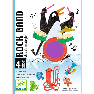 картинка Игра карточная серии PLAYING CARDS "Рок-группа" от магазина konik.ru