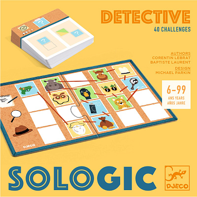 картинка Игра настольная серии SOLOGIC "Детектив" от магазина konik.ru