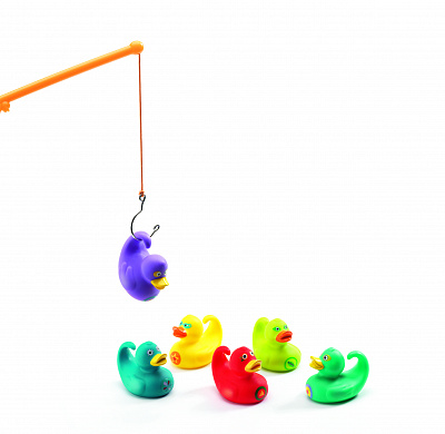 картинка Игра Djeco "Разноцветные утки" от магазина konik.ru