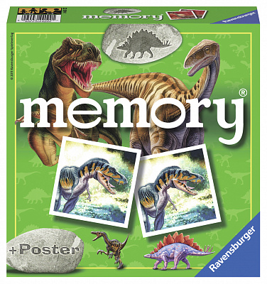 картинка Карточная игра-мемори Ravensburger «Динозавры» от магазина konik.ru