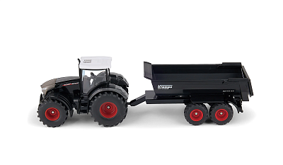 картинка Трактор Fendt с прицепом от магазина konik.ru