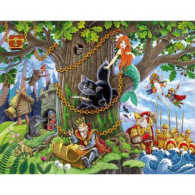 картинка Пазл "Лукоморье", 70 эл. от магазина konik.ru
