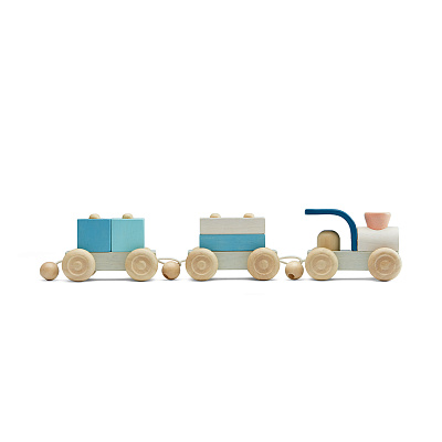 картинка Деревянный сортер Plan Toys «Поезд» от магазина konik.ru