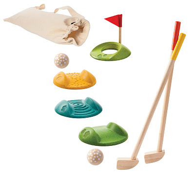картинка Игра Plan Toys «Мини-гольф», серия ACTIVE PLAY от магазина konik.ru