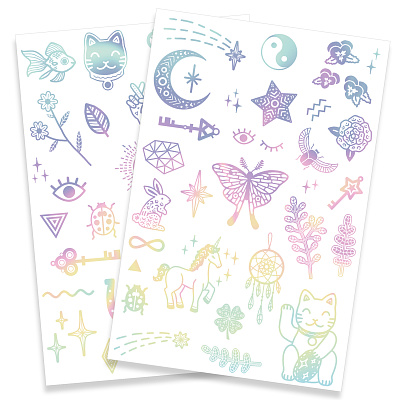 картинка Набор татуировок "Украшения Бабочки" от магазина konik.ru