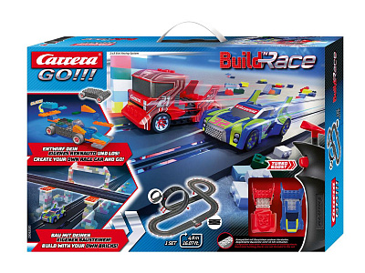 картинка Гоночный трек Carrera Go: Build 'n Race (4,9 м) от магазина konik.ru