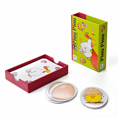 картинка Карточная игра серии PLAYING CARDS "Чик-чирик" от магазина konik.ru