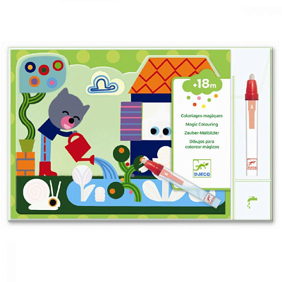 картинка Набор для творчества серии COLOURING "Кто спрятался в саду" от магазина konik.ru