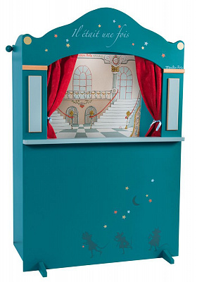 картинка Большой напольный кукольный театр Moulin Roty от магазина konik.ru