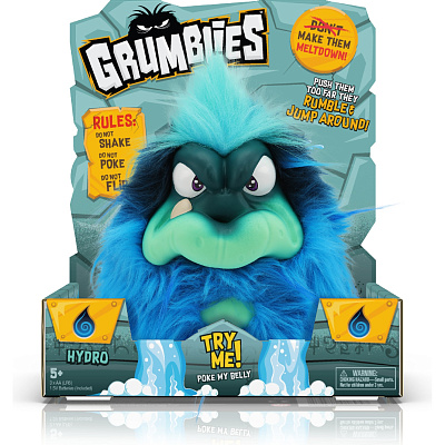картинка Интерактивная игрушка Grumblies, Ворчун Гидро - серия 2 от магазина konik.ru
