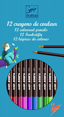 картинка Акварельные карандаши Djeco, 12 шт. от магазина konik.ru