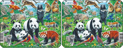 картинка REG74 - Дикие животные Азии (4) от магазина konik.ru