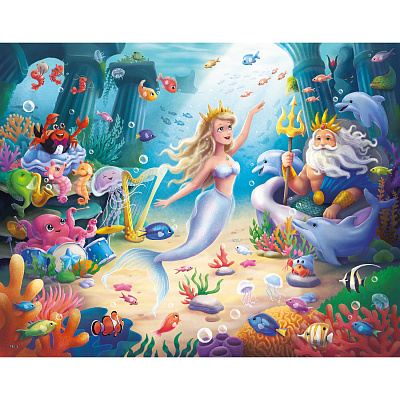 картинка Пазл "Русалочка", 70 эл. от магазина konik.ru