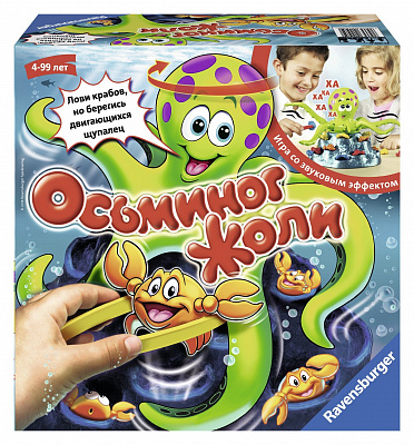 картинка Настольная игра Ravensburger «Весёлый осьминог Жоли» от магазина konik.ru