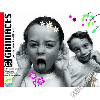 картинка Карточная игра серии PLAYING CARDS "Гримасы" от магазина konik.ru