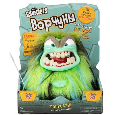 картинка Интерактивная игрушка Skyrocket Grumblies «Ворчун Тремор» от магазина konik.ru