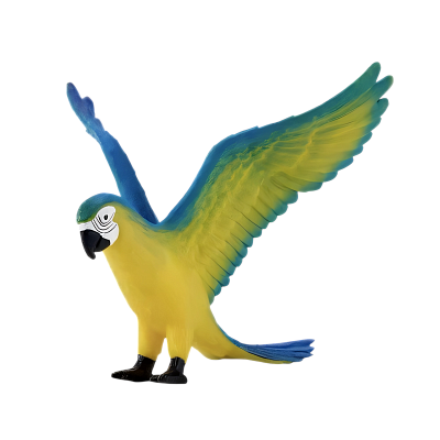 картинка Голубой попугай Ара от магазина konik.ru