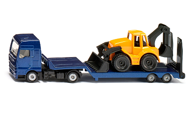 картинка Тягач MAN Truck с экскаватором от магазина konik.ru