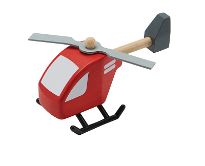 картинка Деревянная игрушка Plan Toys «Вертолет» от магазина konik.ru