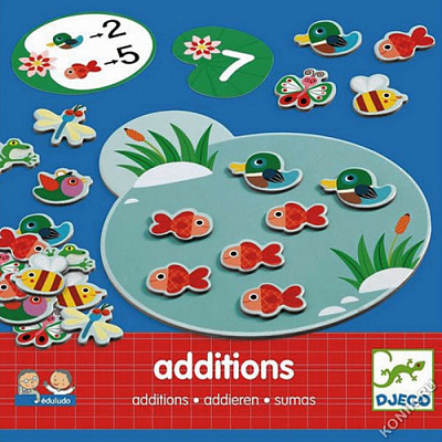 картинка Игра настольная серии EDULUDO "Сложение" от магазина konik.ru