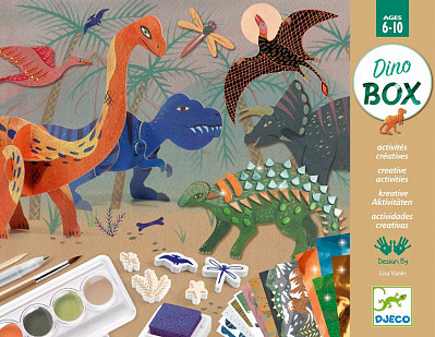 картинка Набор для творчества Djeco Dino Box от магазина konik.ru