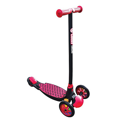 картинка Самокат YVolution Glider Deluxe, красный от магазина konik.ru