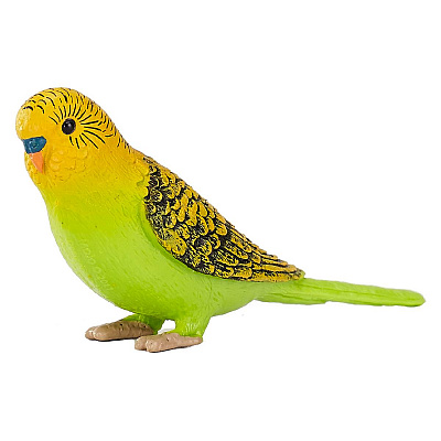 картинка Фигурка KONIK «Волнистый попугайчик, зелёный» от магазина konik.ru