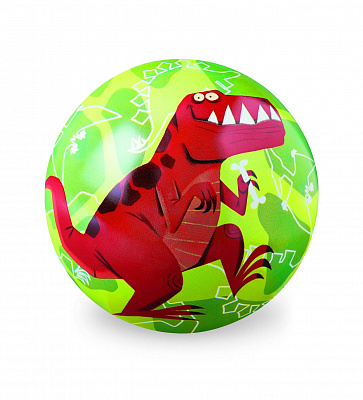 картинка Мяч Crocodile Creek «Ти-Рекс», 10 см. от магазина konik.ru