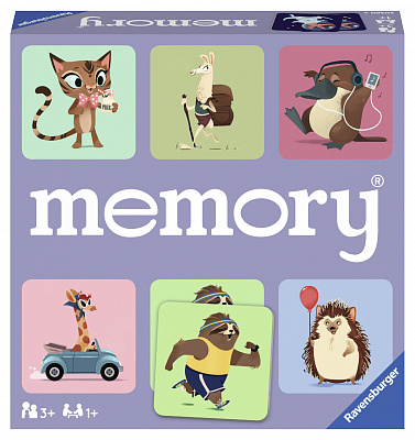 картинка Карточная игра-мемори Ravensburger «Мир животных» от магазина konik.ru