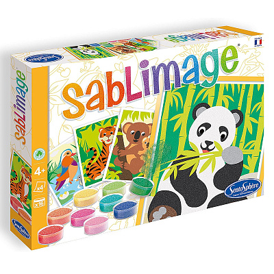 картинка Песочные картинки "Животные Красной Книги" от магазина konik.ru