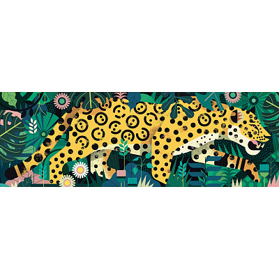картинка Пазл-галерея Djeco «Леопард», 1000 эл. от магазина konik.ru