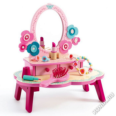 картинка Набор украшений серии CHARMS "Туалетный столик, розовый" от магазина konik.ru