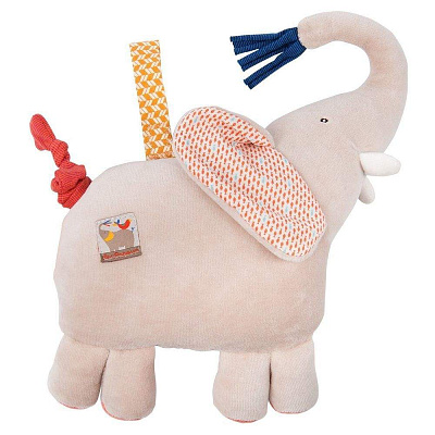 картинка Мягкая игрушка Moulin Roty «Музыкальный слон» от магазина konik.ru