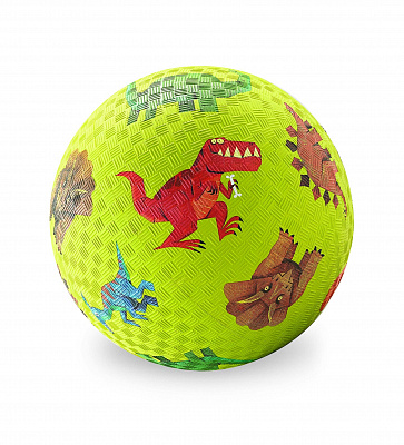 картинка Мяч Crocodile Creek «Динозавры», 13 см от магазина konik.ru