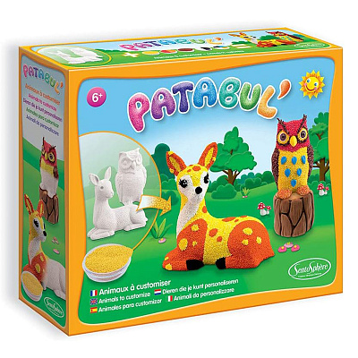 картинка Набор для лепки Патабул. Лесные животные от магазина konik.ru